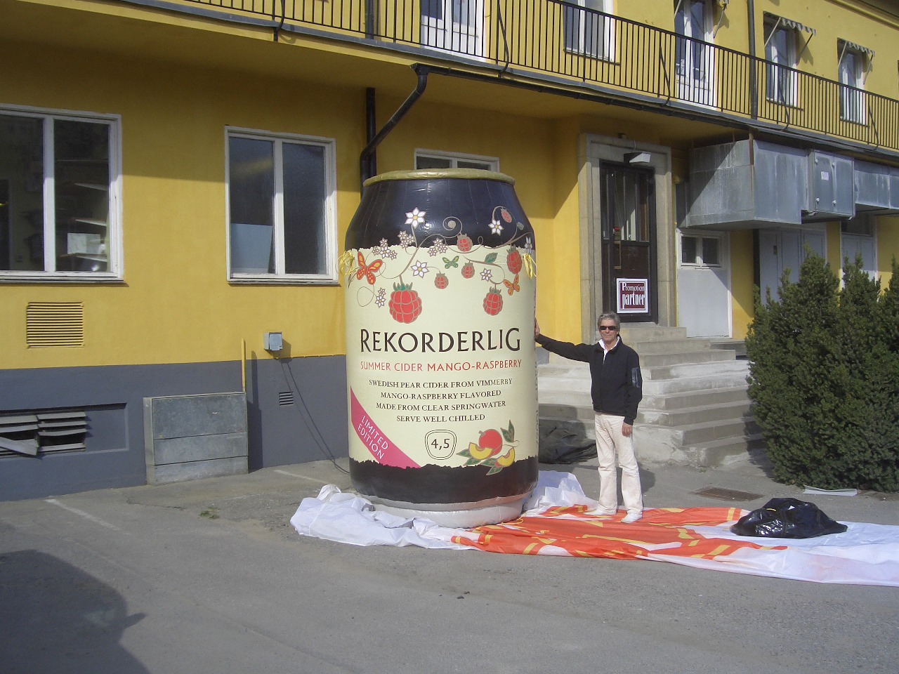 10 3,5 m fläktdriven Ciderburk
