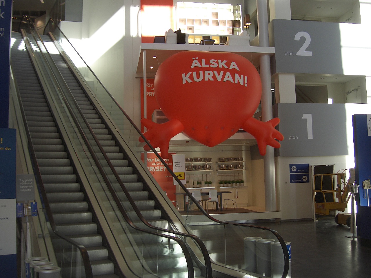 21 Ikeahjärta för helium eller luft