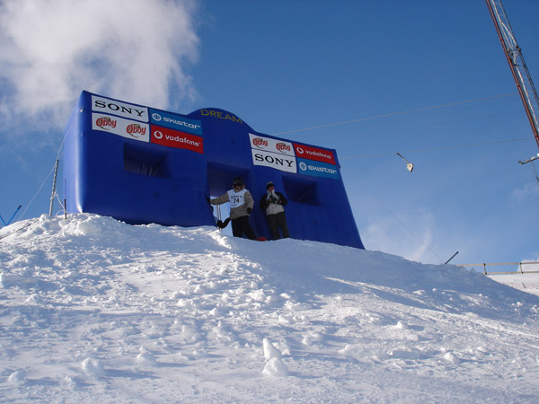 3 Fläktdriven startgate för Snowboard-cupen
