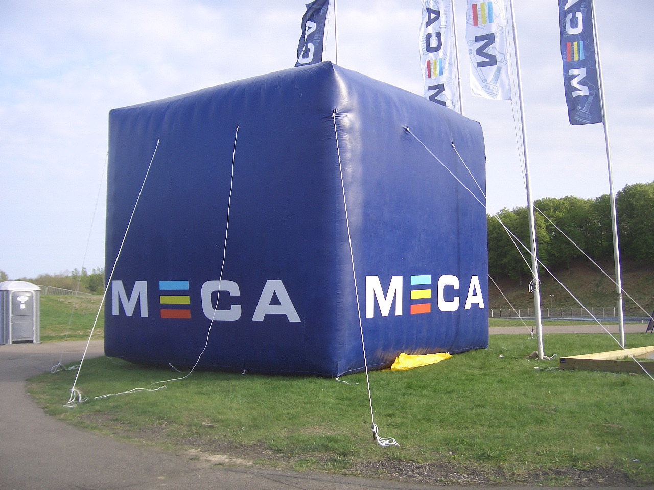 Meca logo kub 6 x 5,4 x 6 meter 4